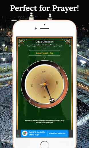 Qibla-encontrar la dirección de la Meca 2