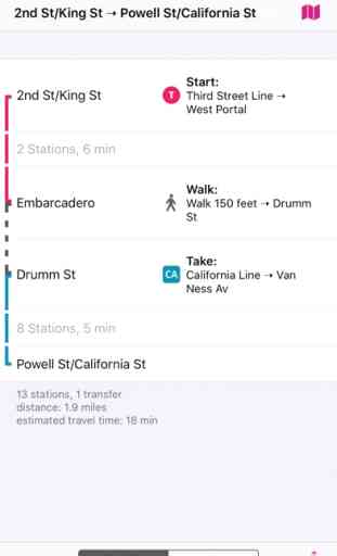 San Francisco Rail Map Lite 4