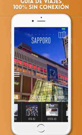 Sapporo Guía de Viaje con Mapa Offline 1