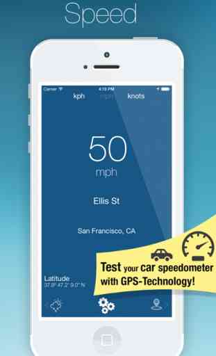 SpeedMeter - GPS Velocímetro y una aplicación de tiempo 1