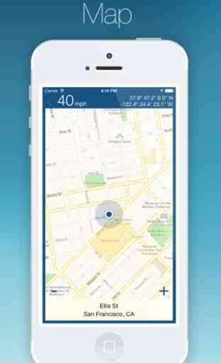 SpeedMeter - GPS Velocímetro y una aplicación de tiempo 2