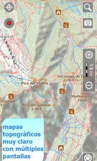 Terra Map - GPS Mapas senderos 1