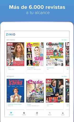 ZINIO - Quiosco Revistas Digitales 1