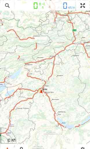 Europa Occidental, Unión Europea (UE) - Mapa fuera de línea y navegador GPS 2