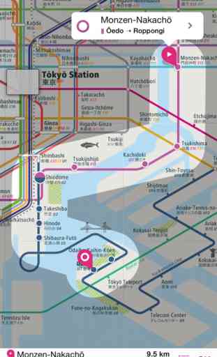 Tokyo Rail Map+ Lite • Yokohama, Saitama, Chiba 3
