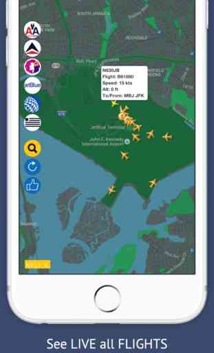 USA Tracker Free : Live Flight Tracking & Status 3