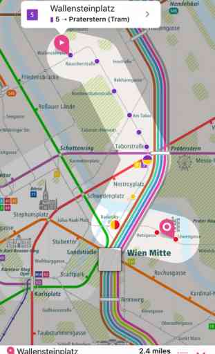 Viena Rail Map Lite 3