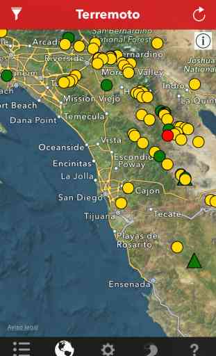 Terremoto - Informe internacional, alertas, mapas, y notificaciones personalizadas de terremotos en el mundo 1