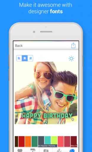 Color Cap - Add custom text to photos & pics for Instagram 1