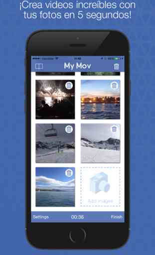 MyMov Fotos a Video Editor - Convierte tus fotos en presentacion de videos 1