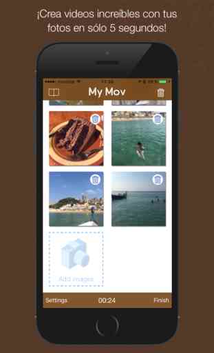 MyMov para Instagram edición de video - Convierte tus fotos en presentacion de videos 1