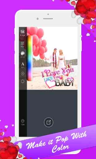 Photo Text Posts Editor - Easy Way To Add Colorful Quotes on Photos & Share 3