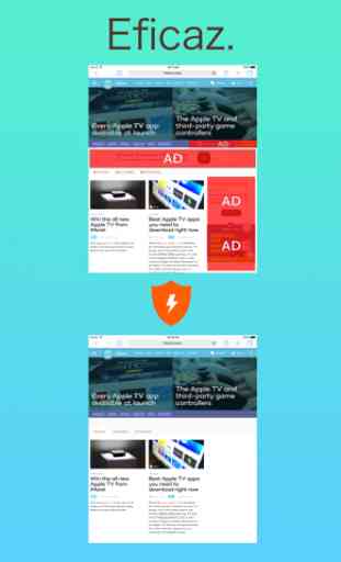 Ad Vinci - Bloqueador de anuncios y seguimiento para una navegación rápida con Safari 3