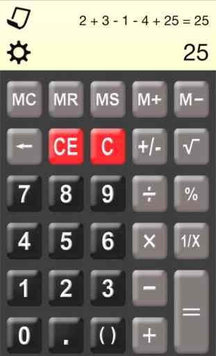 Calculadora HD ° gratis - La calculadora de gran éxito con pantalla Formular y cinta de papel 2