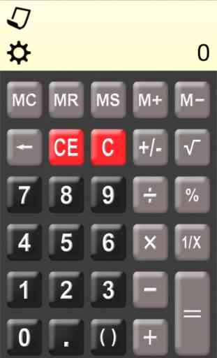 Calculadora HD ° gratis - La calculadora de gran éxito con pantalla Formular y cinta de papel 4