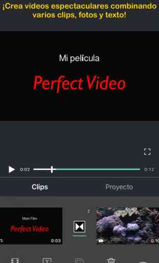 Editor de vídeo -Perfect Video 2