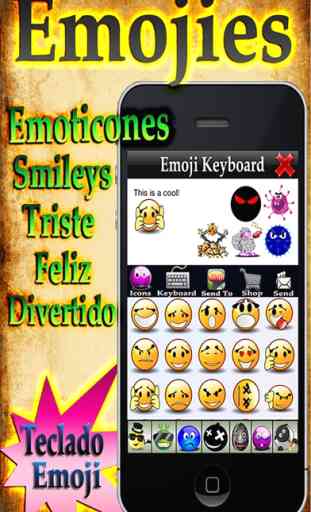 Emoji 4+ - Emoticones Gratis y Diferentes Caras!! 1