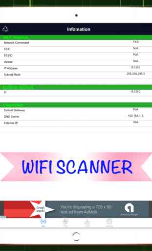 Red WIFI Escáner: Analizador Internet Ping Tool 3