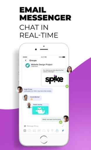 Spike: Messenger & Email App 4