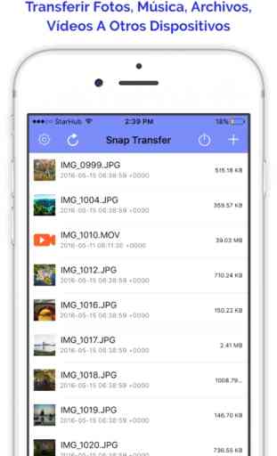 Snap Transferencia - Shareit Descargar Videos, Música, Contactos, Archivo, Fotos, Mp3, Manager sincronizar por Wifi 1