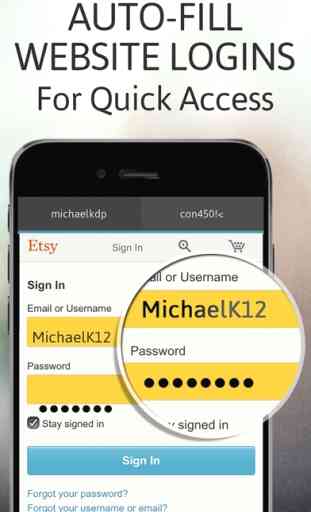 Password lock app: Passible 1 4