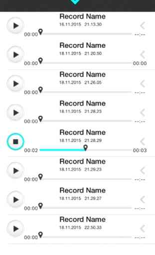 Súper grabadora de voz para el iPhone, Graba tus reuniones. Mejor Audio Recorder 4