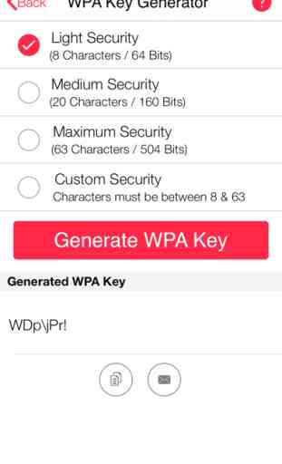 WEP Secure Pro - WEP Key Generator, WPA KeyGen & WiFi Random Password Generator 2