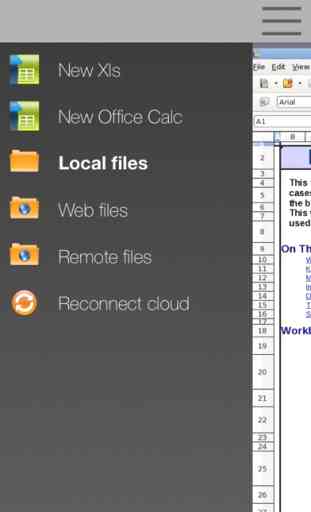 XOfficeXls Suite de Office Open Office Xls remoto 4