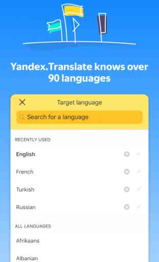 Yandex.Translate: 94 idiomas 1