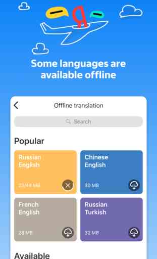 Yandex.Translate: 94 idiomas 4