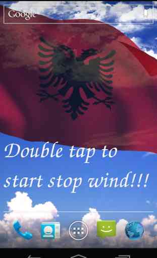 Albania Flag Live Wallpaper 1
