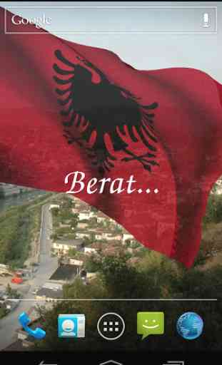 Albania Flag Live Wallpaper 3