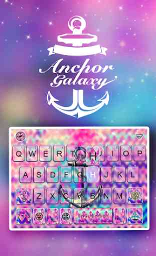 Anchor Galaxy Tema de teclado 2