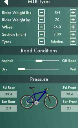 Bike Workshop  : Tire Pressure Calculator, Gear Ratio Calculator, and Speedometer 1