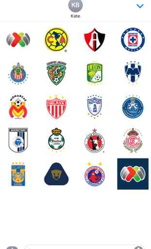 Liga Bancomer MX Sticker App Oficial 1