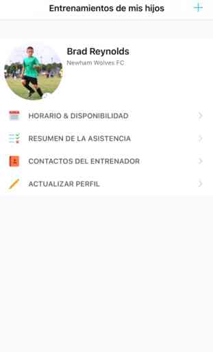 Sportlyzer Jugadores App 1
