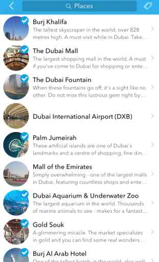 Dubái - mapa sin conexión con guías de ciudades 3
