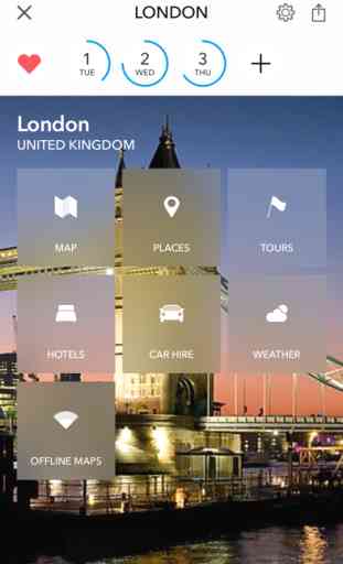 Londres - mapa sin conexión con guías de ciudades 1