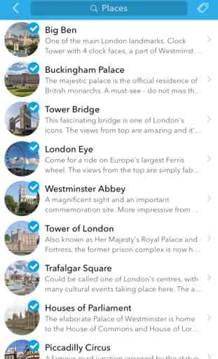 Londres - mapa sin conexión con guías de ciudades 3