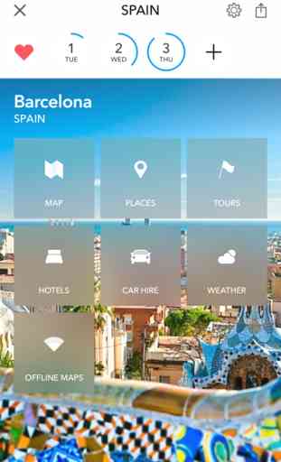Planificador de viajes en España y Portugal de Tripomatic, Guías de viaje y planos off-line 1