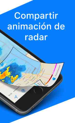Radar meteorológico RainViewer 4
