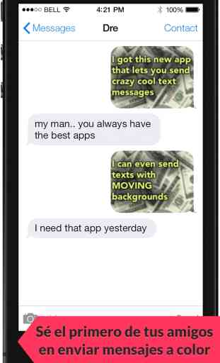 Mensajes de texto en color - Color Text Messages 2