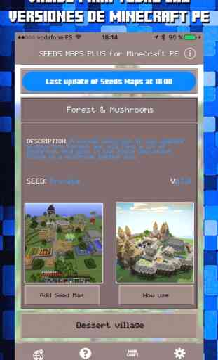 Seeds para Minecraft PE Seed Gratis Pocket Edition 2