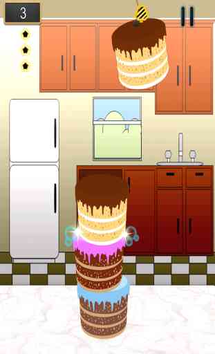 A Crazy Party Cake Backery - Cupcakes Stacker Game 4