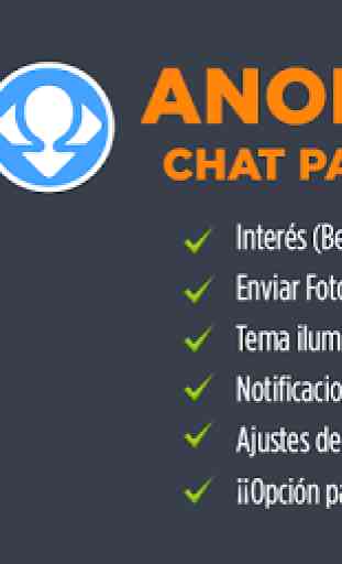 AnonyChat: Chat para Omegle 1