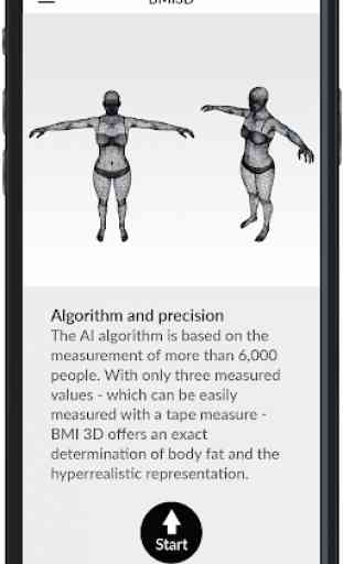 BMI 3D - Body Mass Index and body fat in 3D 3