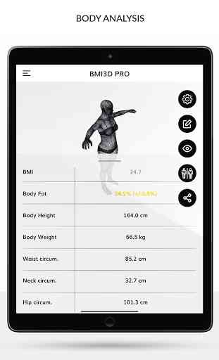 BMI 3D - Body Mass Index and body fat in 3D 4