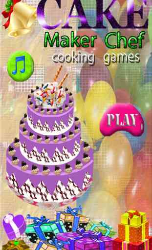 Cake Maker Chef Juegos de coci 3