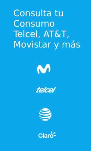 Consumo Telcel, AT&T, Movistar, Claro - Call Timer 1
