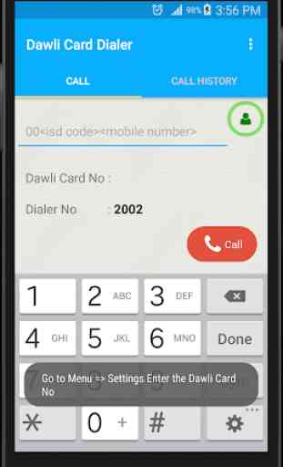 Dawli Card Dialer (Ooredoo Qatar) 1